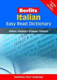 Italian Berlitz Easy Read Dictionary