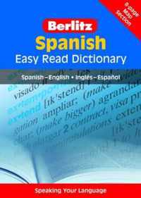 Spanish Berlitz Easy Read Dictionary