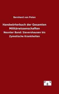 Handwörterbuch der Gesamten Militärwissenschaften