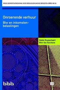 Beroepsvereniging voor boekhoudkundige beroepen (BBB) 26 - Onroerende verhuur