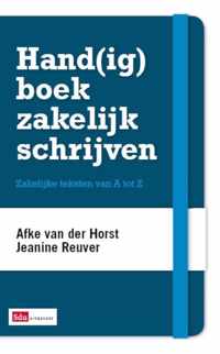 Hand(ig) boek zakelijk schrijven