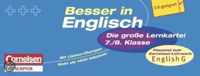 Besser in Englisch. Sekundarstufe I 7./8. Schuljahr. Die große Lernkartei