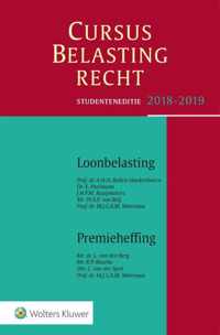 Cursus Belastingrecht 2018-2019