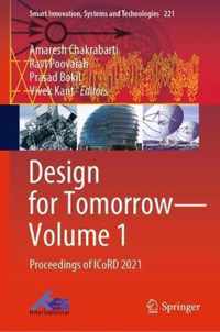 Design for Tomorrow Volume 1