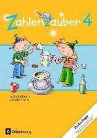 Zahlenzauber 4. Ausgabe Bayern (Neuausgabe). Schülerbuch mit Kartonbeilagen