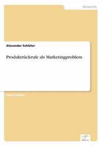 Produktruckrufe als Marketingproblem