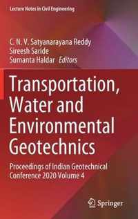 Transportation Water and Environmental Geotechnics