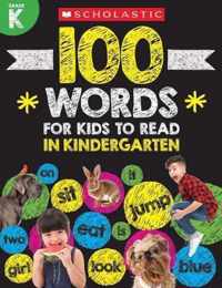 100 Words for Kids to Read in Kindergarten Workbook