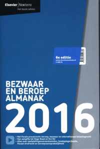 Elsevier bezwaar en beroep almanak 2016