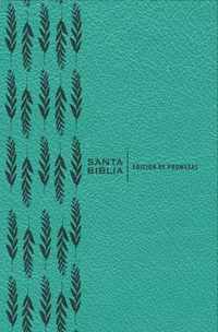 Santa Biblia de Promesas Reina-Valera 1960 / Letra Gigante - 13 Puntos / Piel Especial / Turquesa // Spanish Promise Bible Rvr 1960 / Giant Print - 13 Points / Leathersoft /Turquoise