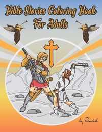 Bible Stories Coloring Book For Adults