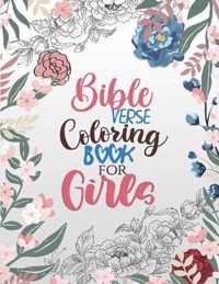 Bible Verse Coloring Book for Girls