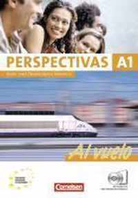 Perspectivas - A1 Al vuelo. Kurs- und Arbeitsbuch Spanisch. Inklusive 2 CDs zum Übungsteil