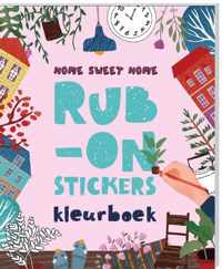 Rub-on-stickers Kleurboeken - Home Sweet Home - Interstat - Paperback (9789464320756)