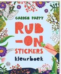 Rub-on-stickers Kleurboeken - Garden party - Interstat - Paperback (9789464320763)