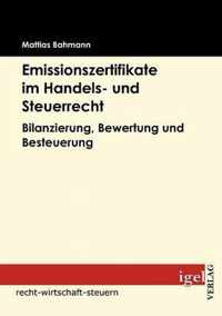 Emissionszertifikate im Handels- und Steuerrecht