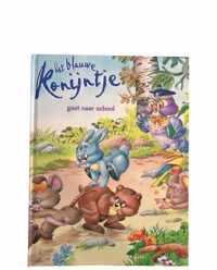Het blauwe konijntje gaat naar school - Kinderboek voorleesboek