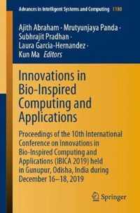 Innovations in Bio-Inspired Computing and Applications