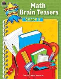 Math Brain Teasers Grade 5