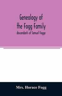 Genealogy of the Fogg family