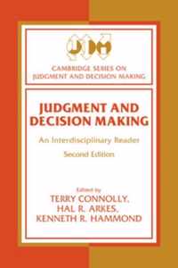 Cambridge Series on Judgment and Decision Making