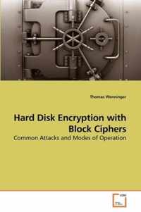 Hard Disk Encryption with Block Ciphers