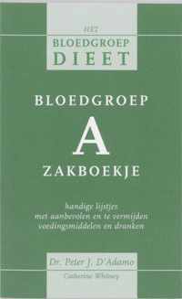 Bloedgroep A zakboekje