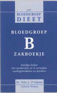 Bloedgroep B zakboekje