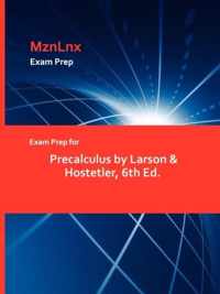 Exam Prep for Precalculus by Larson & Hostetler, 6th Ed.