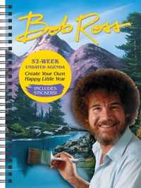 Bob Ross Agenda Undated Calendar