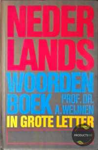 Nederlands woordenboek in grote letters
