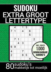 Puzzelboek voor Slechtzienden, Ouderen, Senioren, Opa en Oma: Sudoku Grootletter Type XL/XXL - Sudoku Puzzelboeken - Paperback (9789464488999)