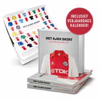 Luxe Tafelboek Het Ajax Shirt - Combopackage Met Verjaardagskalender LP Formaat - 480p - 28,5 x 28,5cm - Aanbieding - Kalender - Gift - Relatiegeschenk - Valentijn - Valentijncadeau