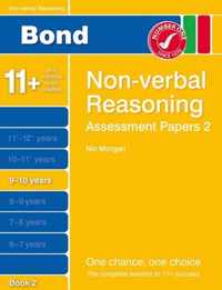 Bond Assessment Papers Non-Verbal Reasoning 9-10 Yrs Book 2