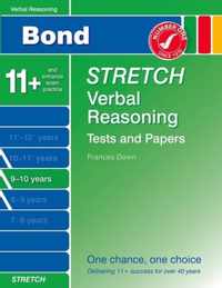 Bond Stretch Verbal Reasoning Tests and Papers 9-10 Years