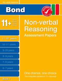 Bond Non-Verbal Reasoning Assessment Papers 11+-12+ Years Book 1