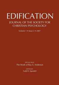 Edification-Journal Of The Society Of Christian Psychology