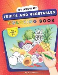 My abc's of fruits and vegetables coloring book