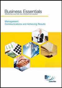 Business Essentials - Management