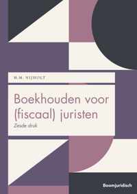 Boom fiscale studieboeken  -   Boekhouden voor (fiscaal) juristen