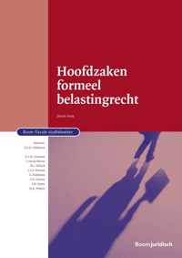 Boom fiscale studieboeken  -   Hoofdzaken formeel belastingrecht