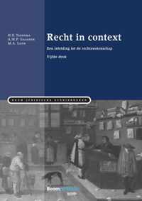 Boom Juridische studieboeken  -   Recht in context