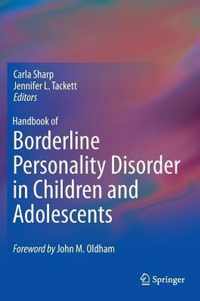 Handbook of Borderline Personality Disorder in Children and Adolescents