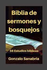 Biblia de sermones y bosquejos