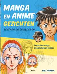 Manga- en animegezichten tekenen en schilderen