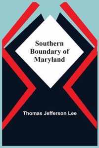 Southern Boundary Of Maryland