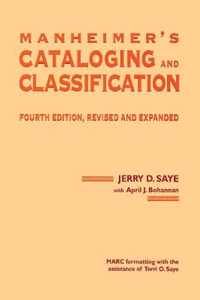 Manheimer's Cataloging and Classification, Revised and Expanded