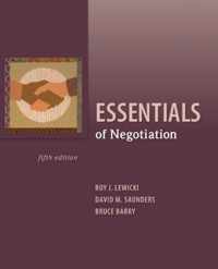 Essentials Of Negotiation