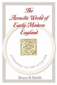 Acoustic World Of Early Modern England