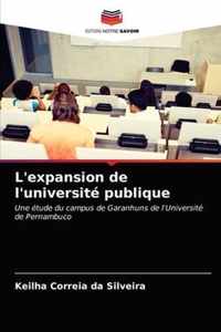 L'expansion de l'universite publique